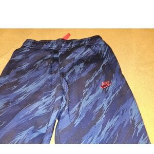 Nike Men's Jogger Sweatpants Tapered Leg Blue Sz Small NWT $35obo